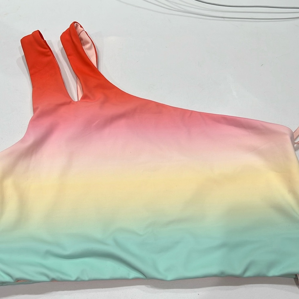 Fabletic top. One shoulder open. Never wore.